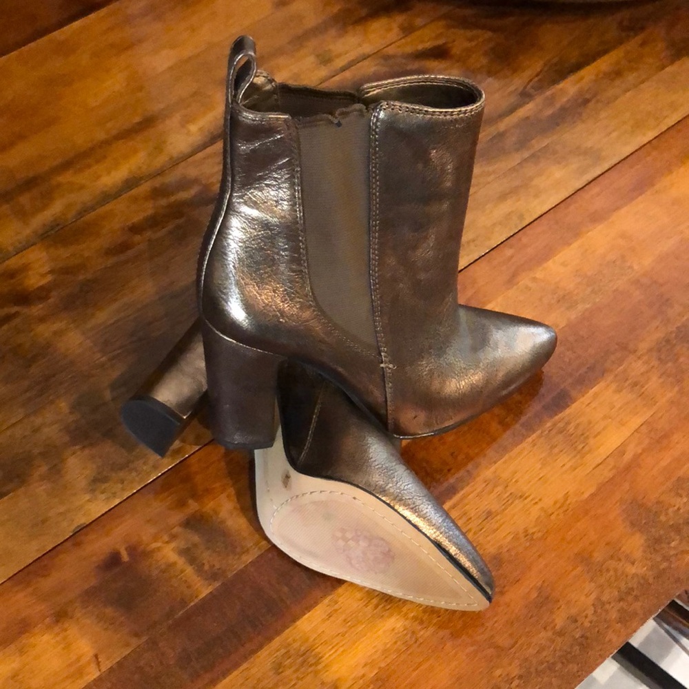 Vince Camuto boots, size 7, copper color.